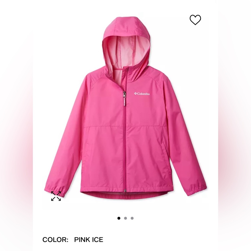 Girls Switchback II Water-Resistant Jacket-Gently Used. Size 4/5